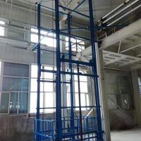 遼寧營口現場安裝液壓導軌貨梯