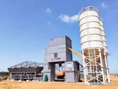 方圓HZS90D攪拌站助力摩洛哥機(jī)場建設(shè)！