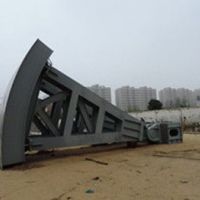 大型弧門閘門